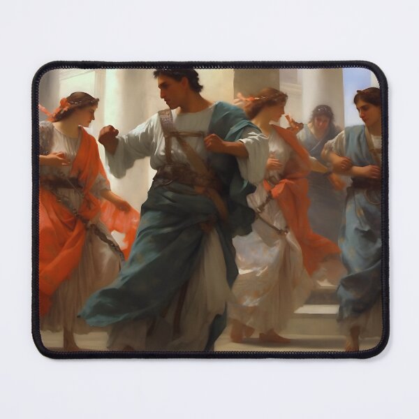 Item preview, Picture "Dancing Romans" in the style of an oil painting designed and sold by Pflugart.