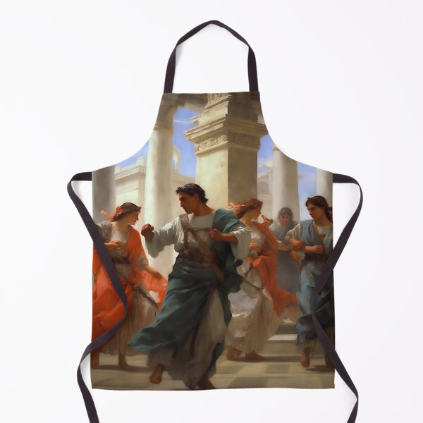 Item preview, Picture "Dancing Romans" in the style of an oil painting designed and sold by Pflugart.