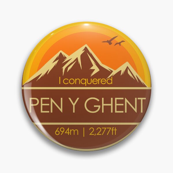Item preview, I Conquered Pen Y Ghent Hiker's Collectable designed and sold by LegsMiserable.