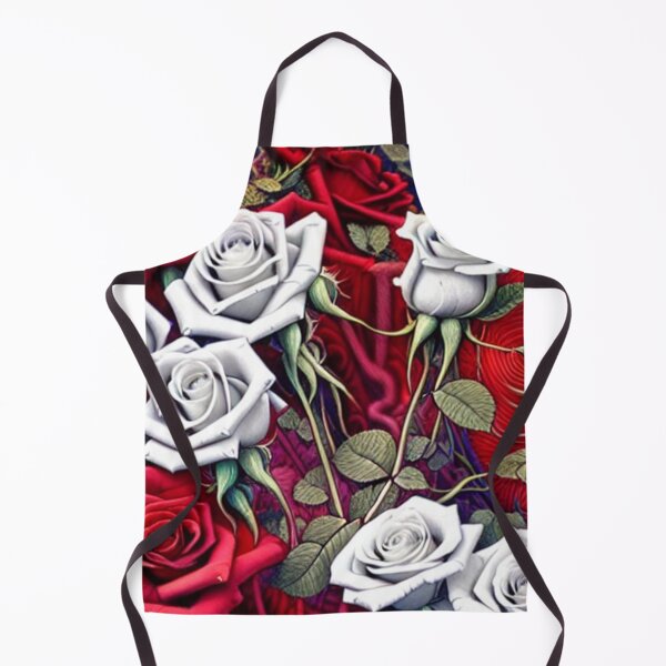 Item preview, red and white roses designed and sold by aipaint.