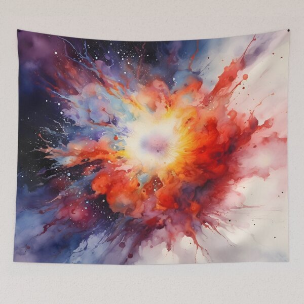 Item preview, Supernova en acuarela designed and sold by Banna Baber.