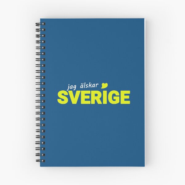 Artikelvorschau, Jag älskar Sverige (Vit-Text) entworfen und verkauft von PartietRiket.