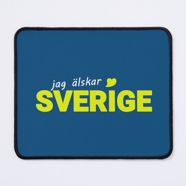 Item preview, Jag älskar Sverige (Vit text) designed and sold by PartietRiket.