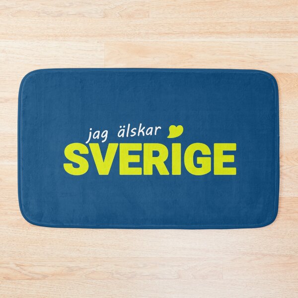 Item preview, Jag älskar Sverige (Vit text) designed and sold by PartietRiket.