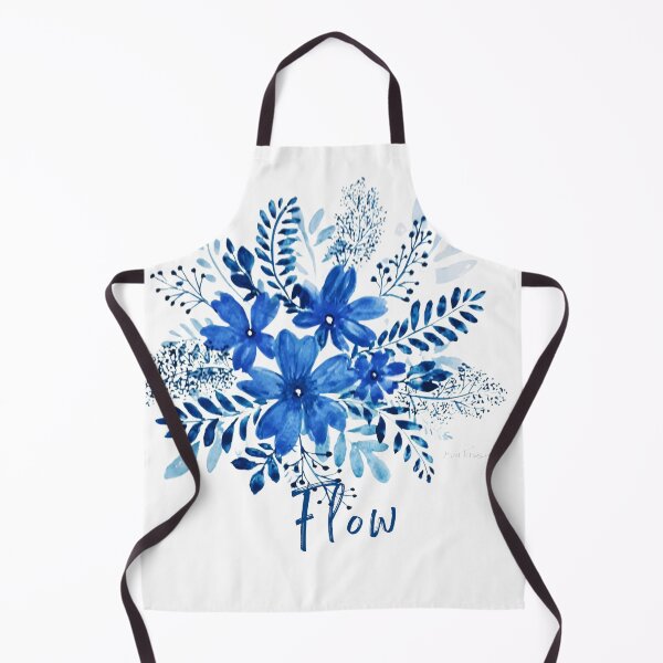 Item preview, Life flow life blue life flowers designed and sold by EvaPassiArts.