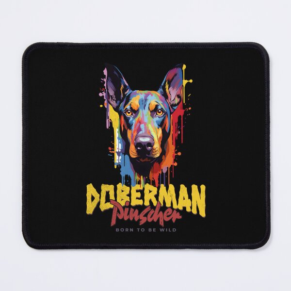 Item preview, Natural Ear Doberman Pinscher - Born To Be Wild designed and sold by lovealva.