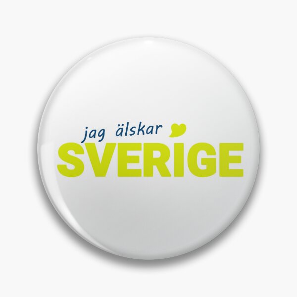 Artikelvorschau, Jag älskar Sverige entworfen und verkauft von PartietRiket.