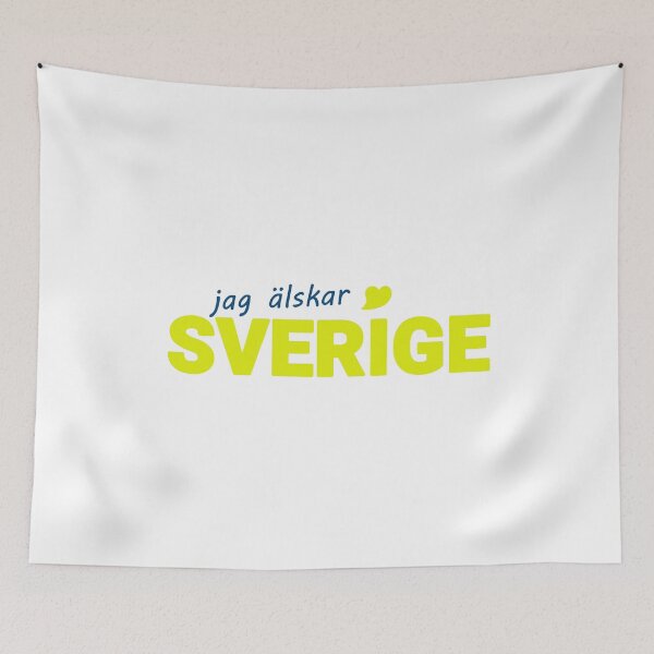 Artikelvorschau, Jag älskar Sverige entworfen und verkauft von PartietRiket.
