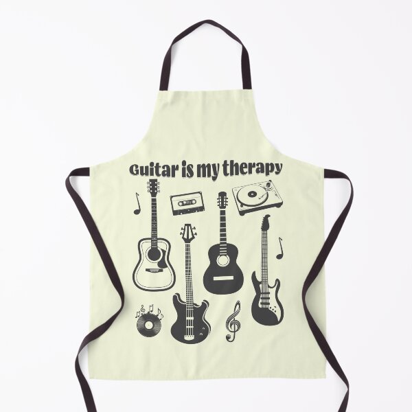 Item preview, guitar is my therapy designed and sold by PositiveIdeas.