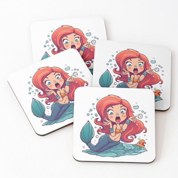 Item preview, Mermaid Point: Cartoonish Fourth Wall Breaking design designed and sold by DooodleGod.