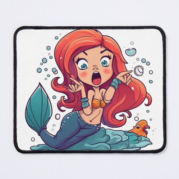 Item preview, Mermaid Point: Cartoonish Fourth Wall Breaking design designed and sold by DooodleGod.