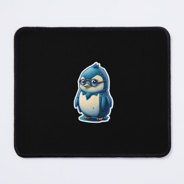 Item preview, Cute blue smart baby penguin with specs designed and sold by atatenterprise.
