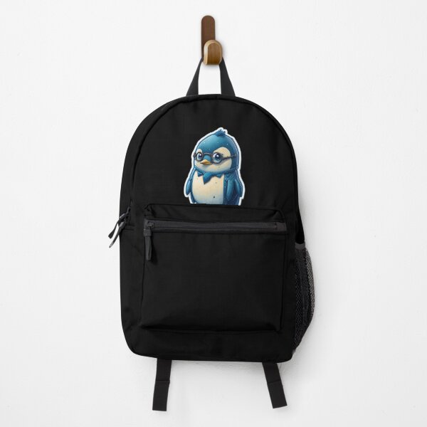 Item preview, Cute blue smart baby penguin with specs designed and sold by atatenterprise.