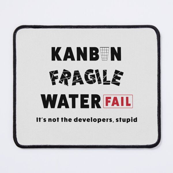 Item preview, Fragile Kanban Waterfail designed and sold by Incognito Design.