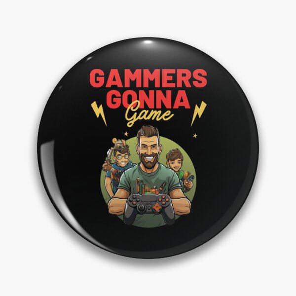 Item preview, Gamers gonna game designed and sold by Mateusz Majcherek.