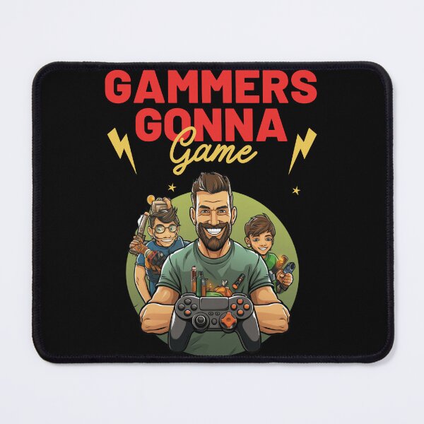 Item preview, Gamers gonna game designed and sold by Mateusz Majcherek.