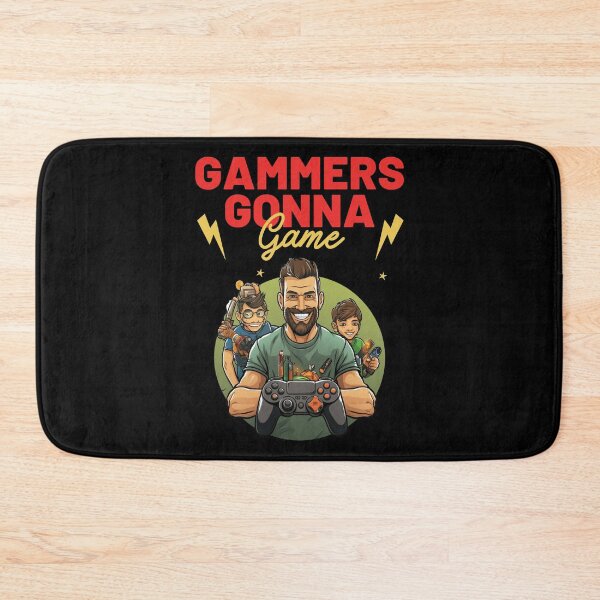 Item preview, Gamers gonna game designed and sold by Mateusz Majcherek.