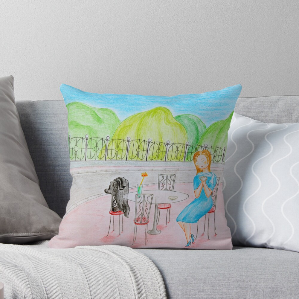 Item preview, Throw Pillow designed and sold by Solotry.