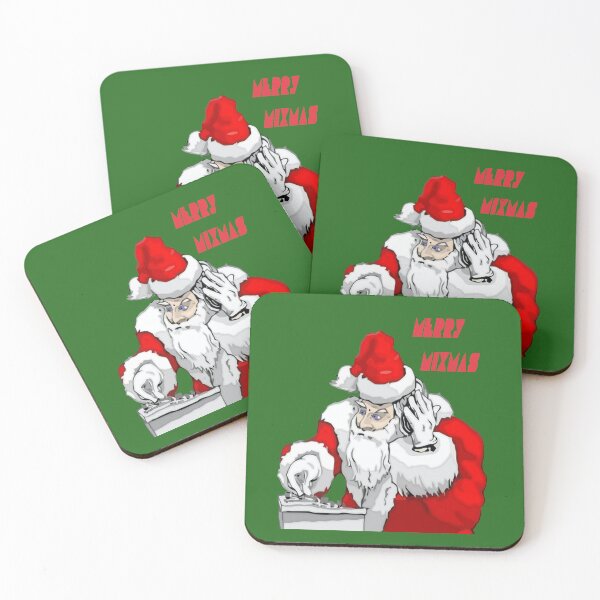 Item preview, Merry Mixmas Santa Claus DJ  Christmas Party designed and sold by taiche.