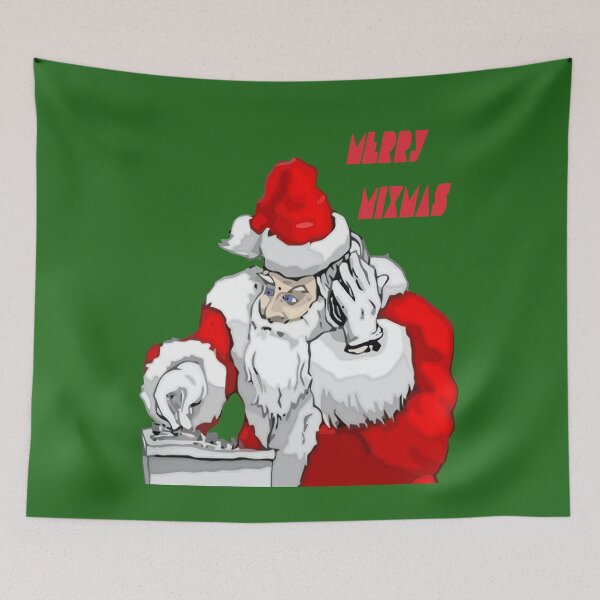 Item preview, Merry Mixmas Santa Claus DJ  Christmas Party designed and sold by taiche.
