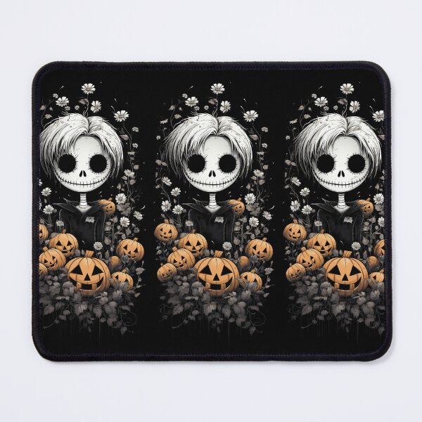 Item preview, Smiling Ghost Among Pumpkins and Flowers - Bradley designed and sold by MarcinCollie.