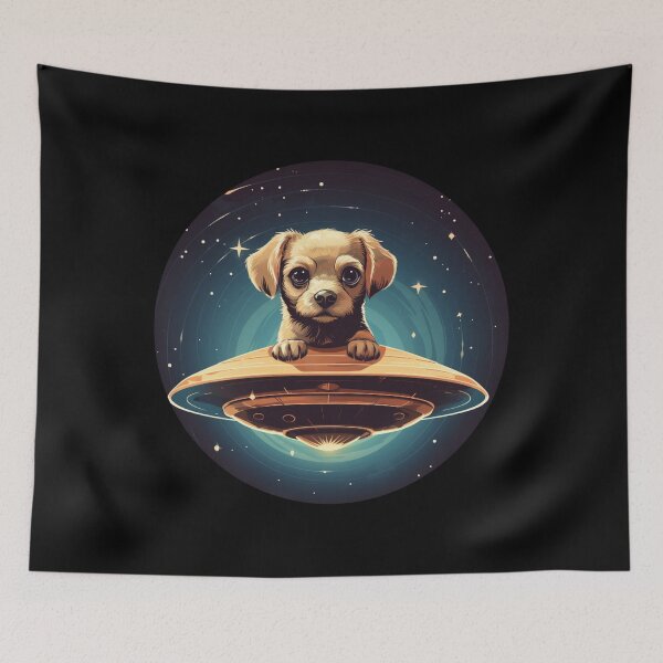 Item preview, Space dog designed and sold by Mateusz Majcherek.
