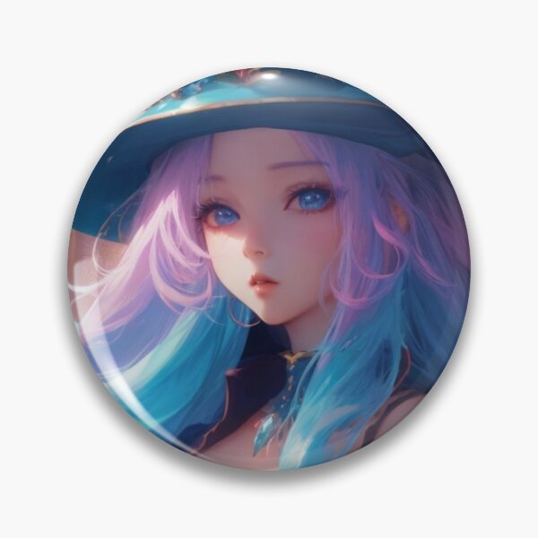 Item preview, Blue Anime Mage designed and sold by purul3nt.