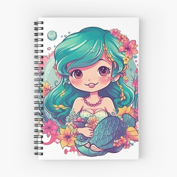 Item preview, Serenely Mermaid Sleeping: Whimsical Oceanic Design designed and sold by DooodleGod.