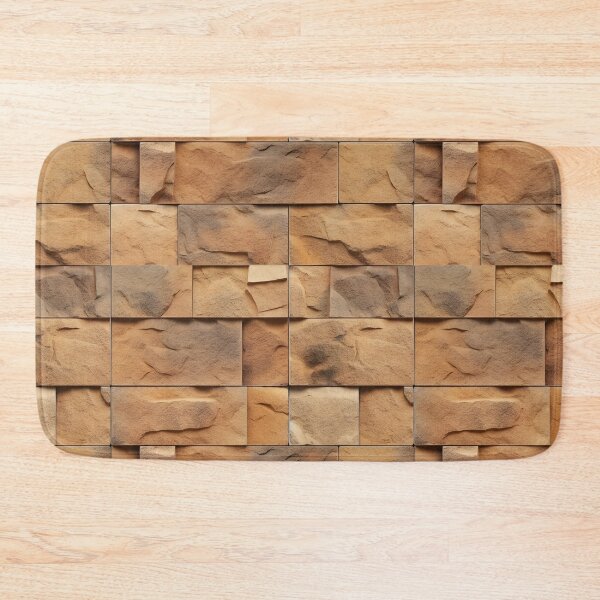 Item preview, Brown Sand Stone Brick Wall Texture designed and sold by Sturdust.