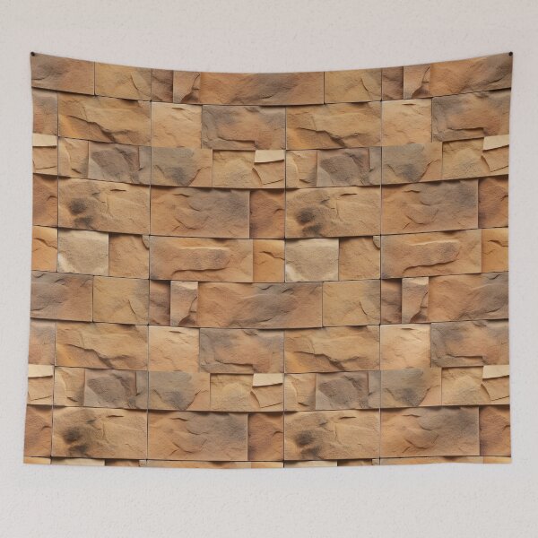 Item preview, Brown Sand Stone Brick Wall Texture designed and sold by Sturdust.
