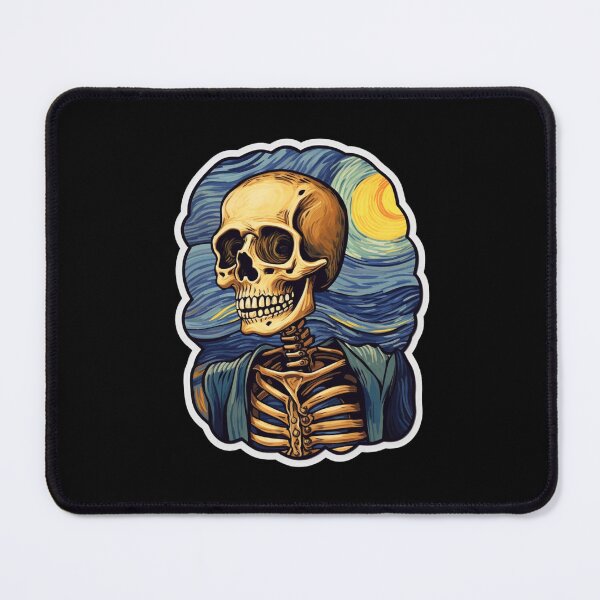 Item preview, Vincent Van Gogh - Retro skeleton designed and sold by Mateusz Majcherek.