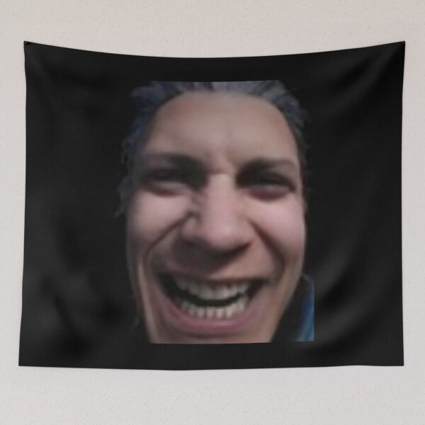 Item preview, Cursed Vergil Throw Pillow 	 designed and sold by rsxwigrj73.