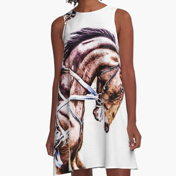 The Gallop - Early Morning Workout A-Line Dress