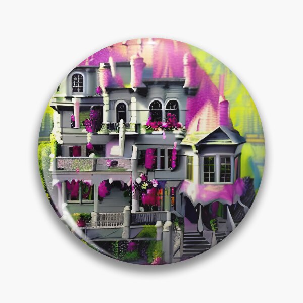 Item preview, A wonderful Flower World Fantasy Garden designed and sold by PixieDustAIArt.
