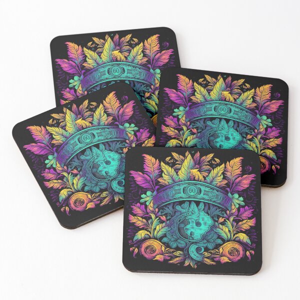 Item preview, Psychedelic Bush: Vibrant Wilderness designed and sold by PsyCloth.