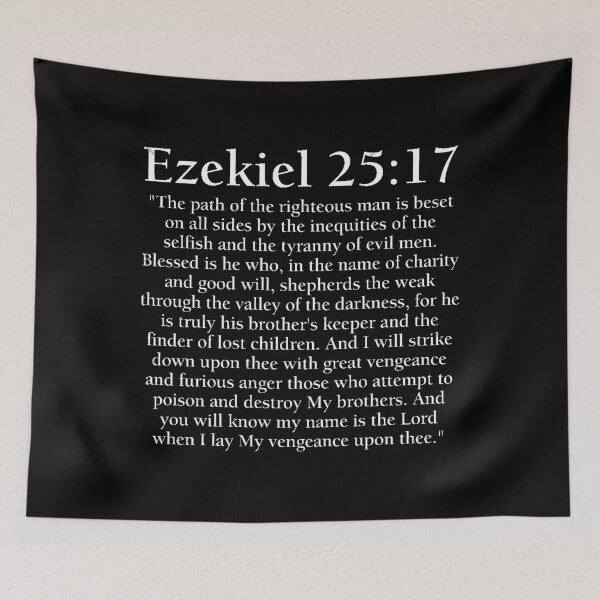 Item preview, Ezekiel 2517 - Full Passage   	 designed and sold by dxcpunwn5.