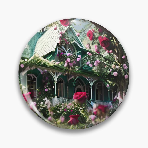 Item preview, A wonderful Flower World Fantasy Garden designed and sold by PixieDustAIArt.