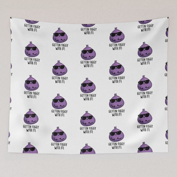 Item preview, Getting Figgy With It Funny Fig Puns  designed and sold by punnybone.