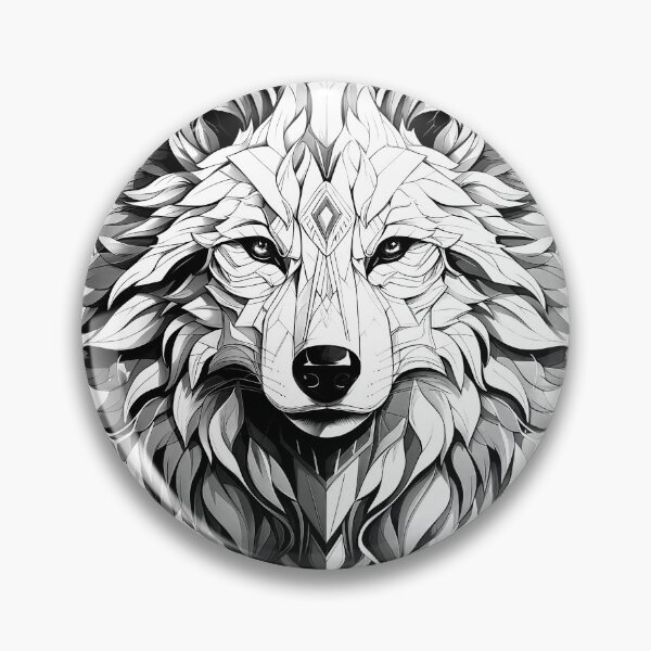 Item preview, White wolf designed and sold by HistHero.
