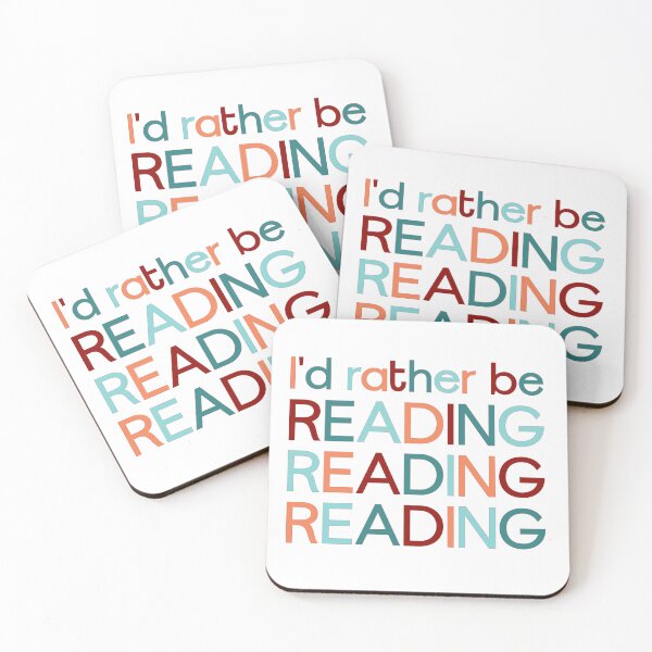 Item preview, I'd rather be reading quote designed and sold by wejollydigitals.