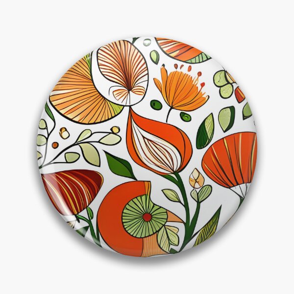 Item preview, Nature inspired pattern, boho style designed and sold by artbelka.