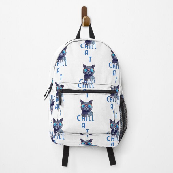 Item preview, chill cat designed and sold by shirt-de-sign.