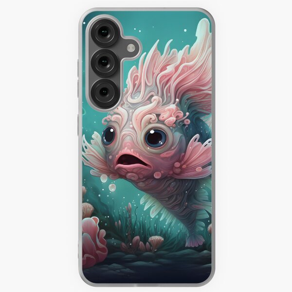 Item preview, Cute Surreal Fish Lovecraft Water designed and sold by caileag.