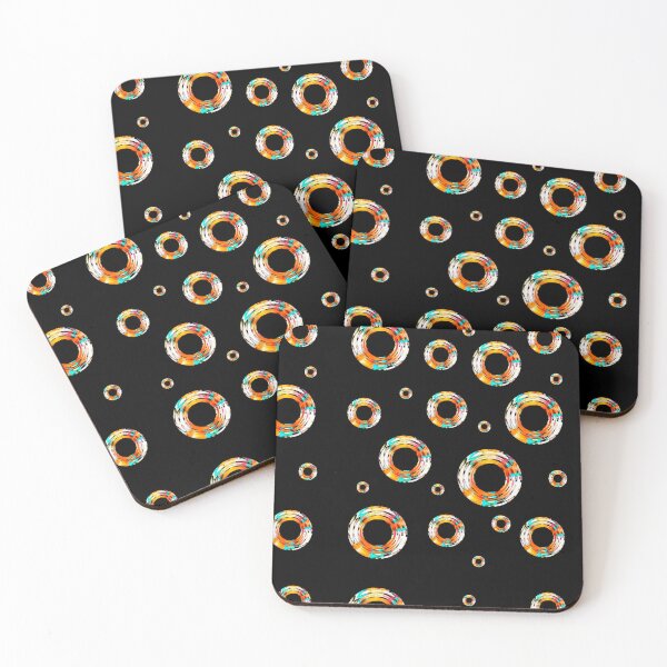 Item preview, Colorful Circles Pattern designed and sold by Vibria Pattern Studio.