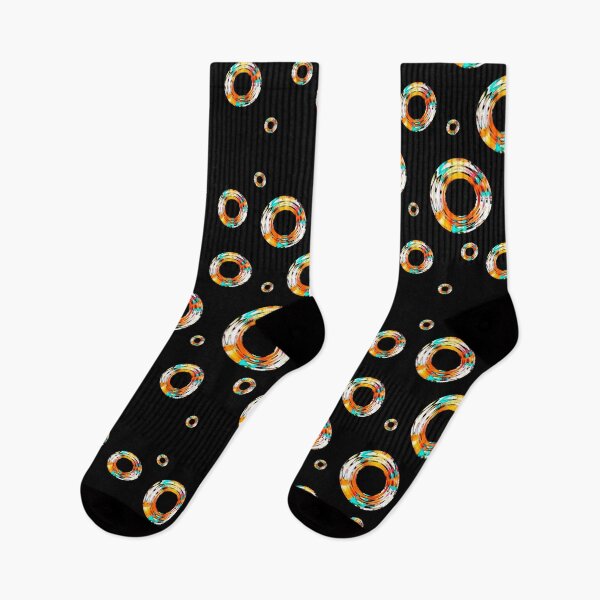 Item preview, Colorful Circles Pattern designed and sold by Vibria Pattern Studio.