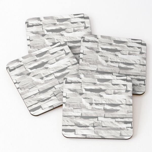 Item preview, White Decorative Stacked Slabs Texture designed and sold by Sturdust.