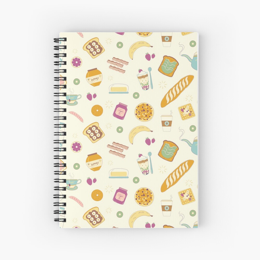 Who else loves breakfast? Spiral Notebook