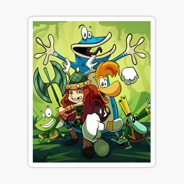 Rayman Legends Origins Adventures Great Escape Sticker for Sale by Zphal