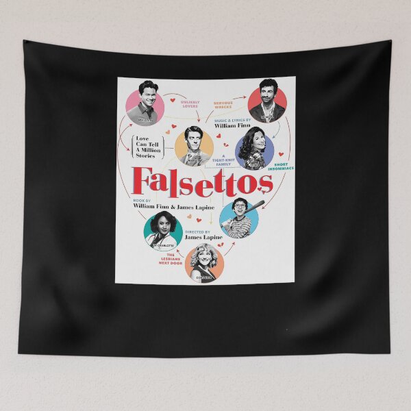 Item preview, Falsettos 2016 Poster   	 designed and sold by dxcpunwn5.