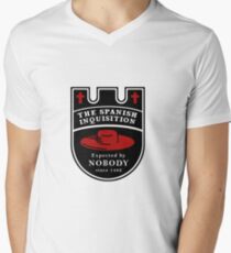 Spanische Inquisition Unerwartet seit T-Shirt mit V-Ausschnitt